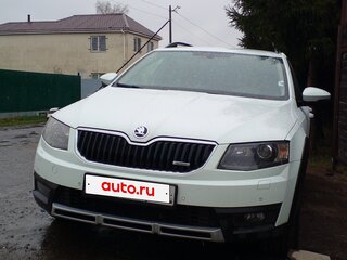 2015 Skoda Octavia Scout III (A7), белый, 1790000 рублей, вид 1