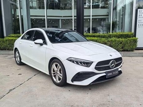2022 Mercedes-Benz A-Класс 180 Long IV (W177) Рестайлинг, белый, 1790010 рублей, вид 2