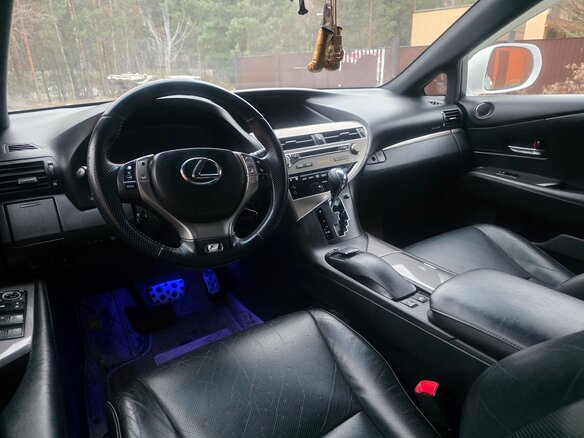 2012 Lexus RX 450h III Рестайлинг, белый, 2690000 рублей - вид 16
