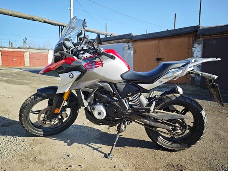 2018 BMW G 310 GS, серебристый, 370000 рублей, вид 1