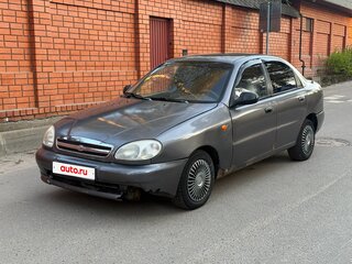 2009 Chevrolet Lanos I, серый, 110000 рублей, вид 1