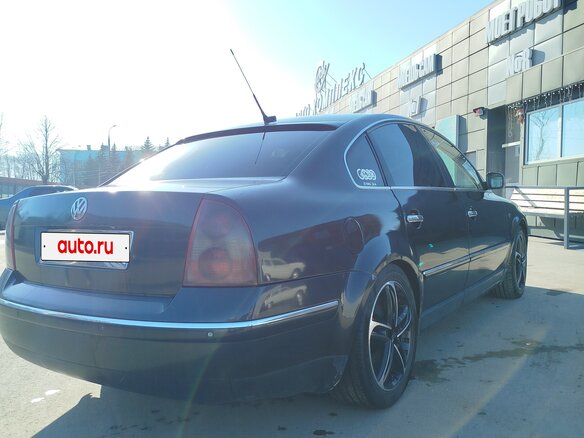 2003 Volkswagen Passat B5 Рестайлинг, чёрный, 620000 рублей - вид 4