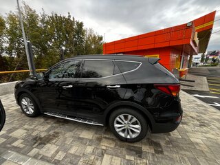 2017 Hyundai Santa Fe III Рестайлинг, чёрный, 2300000 рублей, вид 3