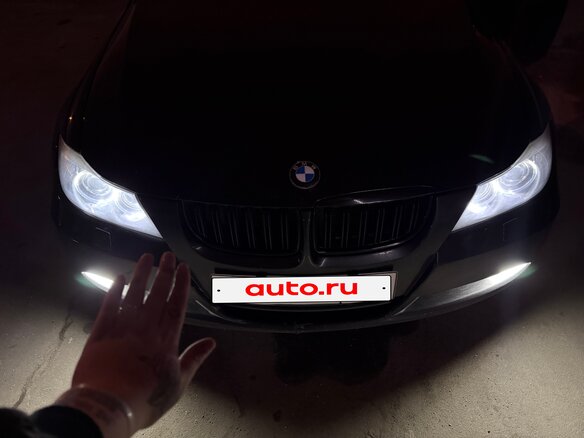 2006 BMW 3 серии 320i V (E90/E91/E92/E93), чёрный, 1100000 рублей - вид 6