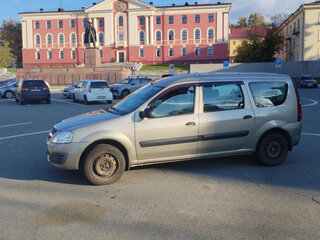 2015 Lada (ВАЗ) Largus I, серый, 650000 рублей, вид 4