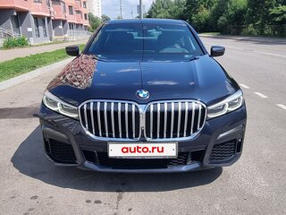 2020 BMW 7 серии 730d VI (G11/G12) Рестайлинг, чёрный, 5900000 рублей, вид 2