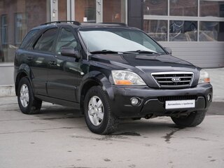 2007 Kia Sorento I Рестайлинг, чёрный, 800000 рублей, вид 3