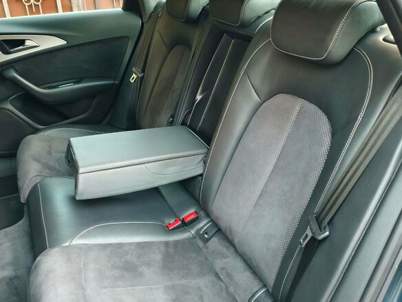 2015 Audi A6 IV (C7) Рестайлинг, серый - вид 34