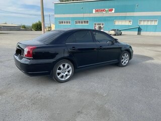 2008 Toyota Avensis II Рестайлинг, чёрный, 900000 рублей, вид 2