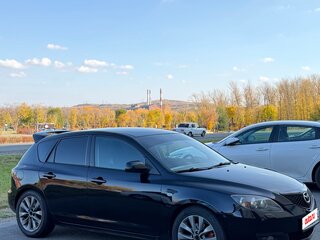 2008 Mazda 3 I (BK) Рестайлинг, чёрный, 620000 рублей, вид 5