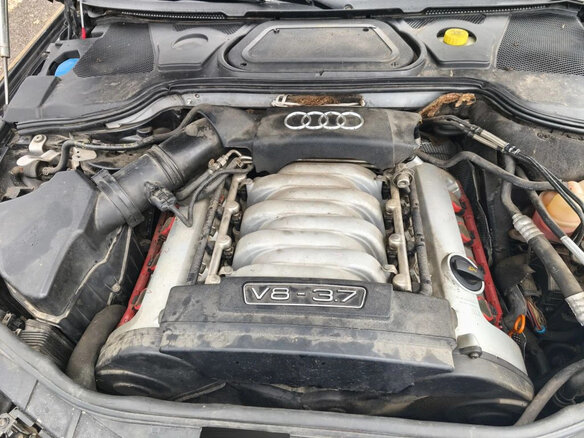 2003 Audi A8 II (D3), чёрный, 650000 рублей - вид 9