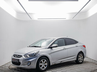 2011 Hyundai Solaris I, серый, 521000 рублей, вид 1