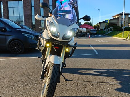 2008 Triumph Tiger 1050, белый, 620000 рублей, вид 2