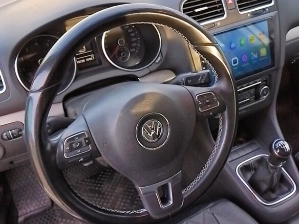 2012 Volkswagen Golf VI, серебристый, 1100000 рублей - вид 7