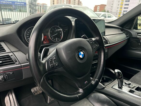 2012 BMW X6 35i I (E71) Рестайлинг, чёрный - вид 17