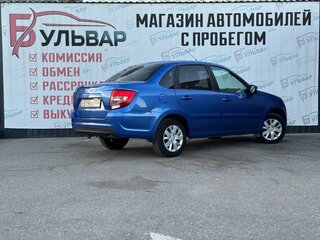 2020 Lada (ВАЗ) Granta I Рестайлинг, синий, 710000 рублей, вид 4