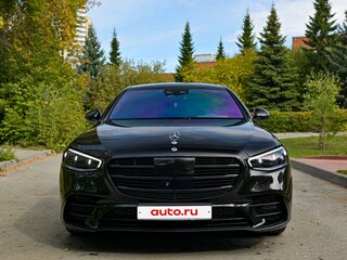 2022 Mercedes-Benz S-Класс 400 d 4MATIC VII (W223), синий, 11500000 рублей, вид 2
