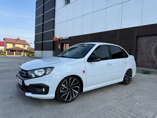 2023 Lada (ВАЗ) Granta Sport I Рестайлинг, белый, 1200000 рублей, вид 2