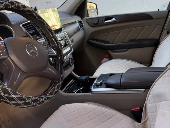 2015 Mercedes-Benz GL-Класс 350 II (X166), коричневый, 2600000 рублей - вид 5