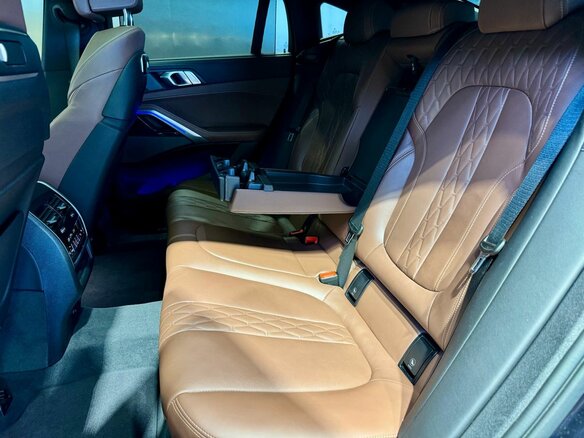 2023 BMW X6 30d III (G06) Рестайлинг, синий - вид 22