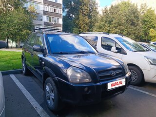 2006 Hyundai Tucson I, чёрный, 649000 рублей, вид 1