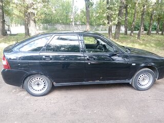2008 Lada (ВАЗ) Priora I, чёрный, 240000 рублей, вид 2