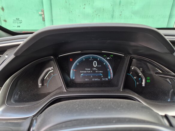 2019 Honda Civic X Рестайлинг, красный - вид 4