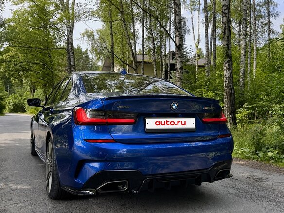 2020 BMW 3 серии M340i xDrive VII (G2x), синий, 4300000 рублей - вид 7