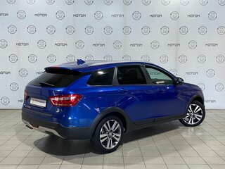 2020 Lada (ВАЗ) Vesta SW Cross I, синий, 1070000 рублей, вид 4