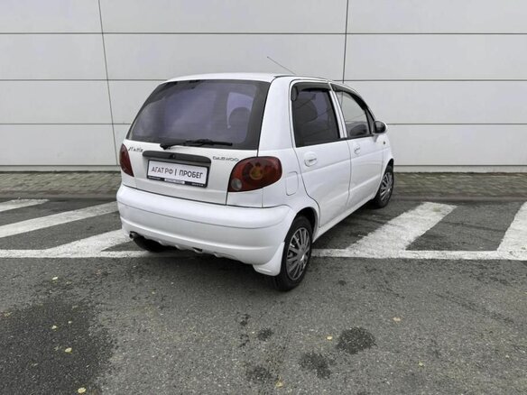 2007 Daewoo Matiz I Рестайлинг, белый, 250000 рублей - вид 4
