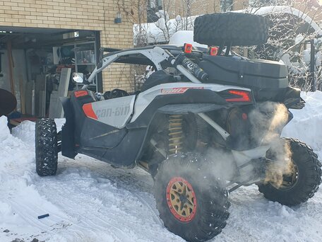 2019 BRP Can-Am Maverick X RS Turbo RR, серебристый, 2100000 рублей, вид 3
