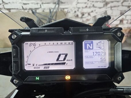 2015 Yamaha MT-09 Tracer (FJ-09), серый, 780000 рублей, вид 4