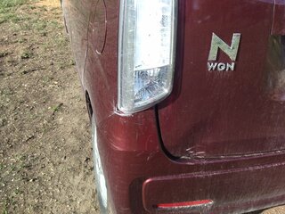 2014 Honda N-WGN I, пурпурный, 750000 рублей, вид 4