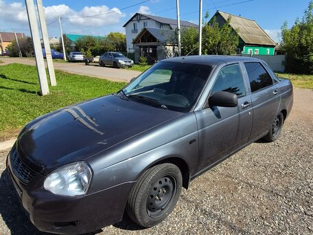 2017 Lada (ВАЗ) Priora I Рестайлинг, серый, 470000 рублей, вид 1
