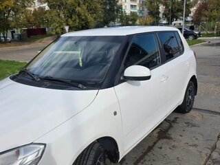 2013 Skoda Fabia II Рестайлинг, белый, 370000 рублей, вид 5
