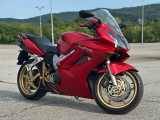 2002 Honda VFR 800, красный, 450000 рублей, вид 1