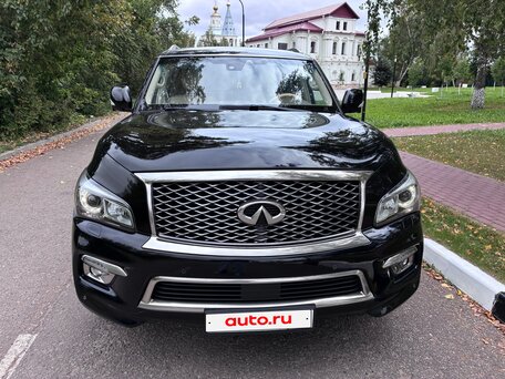 2015 Infiniti QX80 I Рестайлинг, чёрный, 2690000 рублей, вид 4