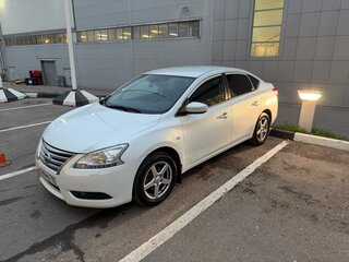 2014 Nissan Sentra VII (B17), белый, 1000000 рублей, вид 1