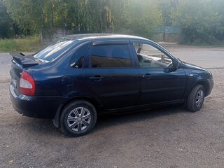 2007 Lada (ВАЗ) Kalina I, синий, 110000 рублей, вид 4