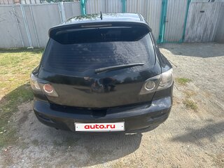 2006 Mazda 3 I (BK) Рестайлинг, чёрный, 255000 рублей, вид 3