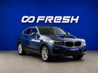 2018 BMW X4 20d II (G02), синий, 3899077 рублей, вид 1