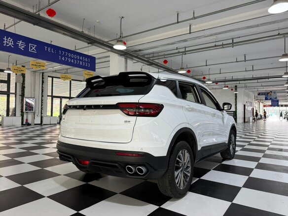 2022 Geely Coolray (Binyue) I, белый - вид 4