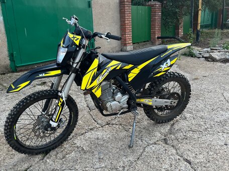 2023 FX moto X1 (CB 250), жёлтый, 129000 рублей, вид 4