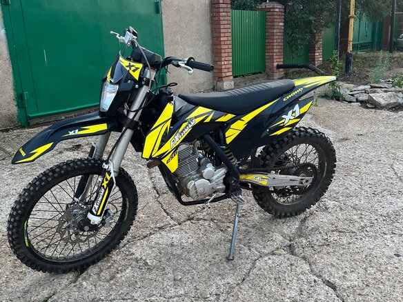2023 FX moto X1 (CB 250), жёлтый, 129000 рублей - вид 3