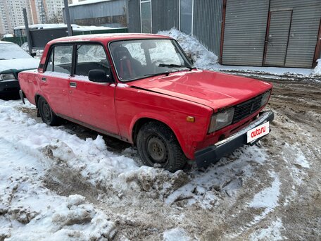2003 Lada (ВАЗ) 2105, красный, 110000 рублей, вид 4