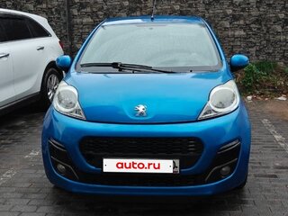 2012 Peugeot 107 I Рестайлинг 2, синий, 430000 рублей, вид 2
