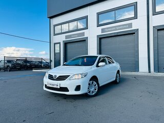 2012 Toyota Corolla X (E140, E150) Рестайлинг, белый, 1159000 рублей, вид 1