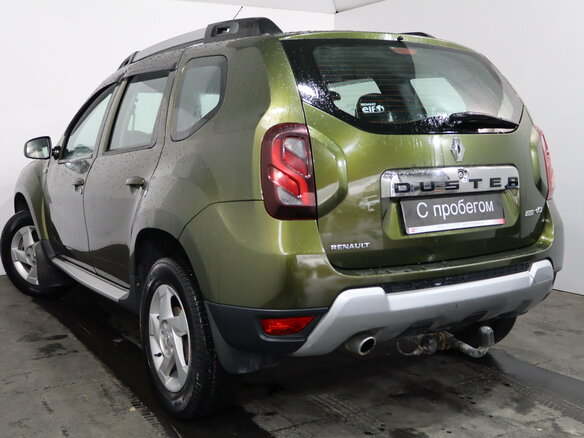 2015 Renault Duster I Рестайлинг, зелёный - вид 3