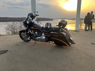 2010 Harley-Davidson CVO Street Glide, красный, 1150000 рублей, вид 3