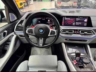2021 BMW X5 M Competition III (F95), синий, 9490000 рублей, вид 4